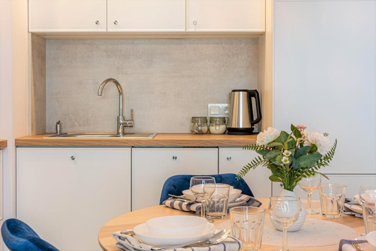 Apartament Blue Door Marina Gdanskアパートメント エクステリア 写真